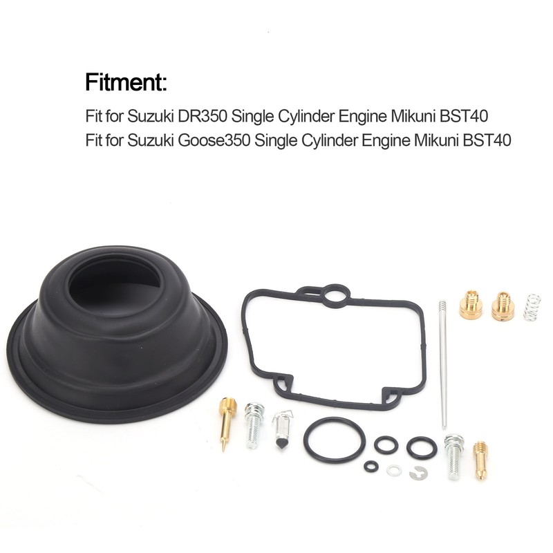 Carburetor Rebuild Kit Carb Overhaul Repair Fit for Suzuki DR350
