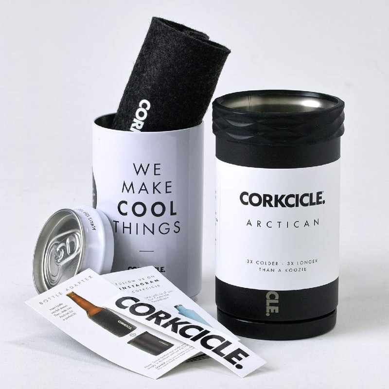CORKCICLE 3101B Spice of Life Insulated Can Holder, Koozie, Vacuum