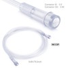 ANSNF 2 Pack Oxygen Mask for Face Adult with 6.6'