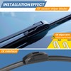 GSPSCN 3 Wipers Replacement for Jeep Liberty 2007 2006 2005
