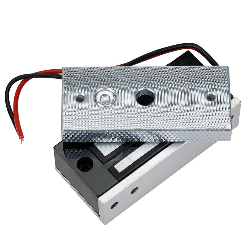 uoweky 60kg/132lbs Electronic Magnetic Lock Access Control DC12V Fail Safe