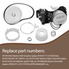 W10913953 Washer Shift Actuator & W10721967 Washer Pulley Clutch Kit