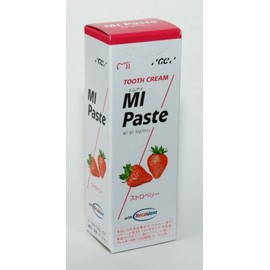 GC MI Paste, 1.4 oz (40 g) x 5 Set, For Dental Use, Strawberry/Strawberry