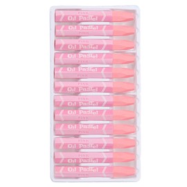 PATIKIL Pink Oil Pastels, 24Pcs Soft Oil Crayons Vibrant and Creamy Pastels Stick Art Supplies for Art Painting Drawing Blending Graffiti for Artists Beginners