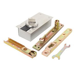 TABODD 300KG Bearing Door Pivot Hinges, Pivot Hinge System with Door Ball Catch Invisible 360 Degrees Door Pivot Hinge System Up and Down Axis Hidden Door Hinges for Revolving Door Wooden Door