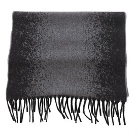 Lanvin Gray Luxury 100% Cashmere Scarf