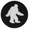 Glow in The Dark Bigfoot Patrol Patch - 2" Diameter