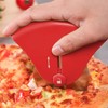 Aleissi | Cortador de Pizza, con Mango Retractil Protector Para
