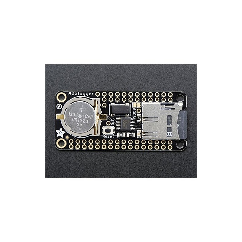 Adalogger FeatherWing - RTC + SD Add-on For All Feather
