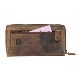 Greenburry Wallet with Name I Wallet with Dog Motif I Wallet with Desired Name I 19 x 10 x 2.5 cm, Doberman, Vintage