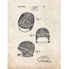 Bathing Cap Patent Print Old Look (8.5" x 11") M11394