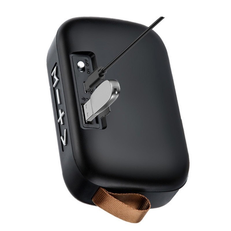 VBESTLIFE Small Bluetooth Speaker, Portable Handheld Speaker in Pocket Size,