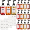 Mumufy Set of 12 Coffee Syrup Dispenser PET Syrup Pump