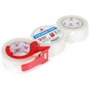 BOMEI PACK Heavy Duty PackingTape with Dispenser - 3 Rolls,