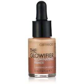 Catrice The Glowifier Illuminating Primer, Foundation, No. 010 Glow Rush, Nude, Nourishing, Radiant, Shimmering, Natural, Vegan, Oil-Free, Complies with Our Clean Beauty Standard (15 ml)