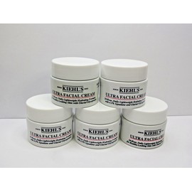 KIEHL'S ULTRA FACIAL CREAM 0.5 OZ (LOT OF 5)