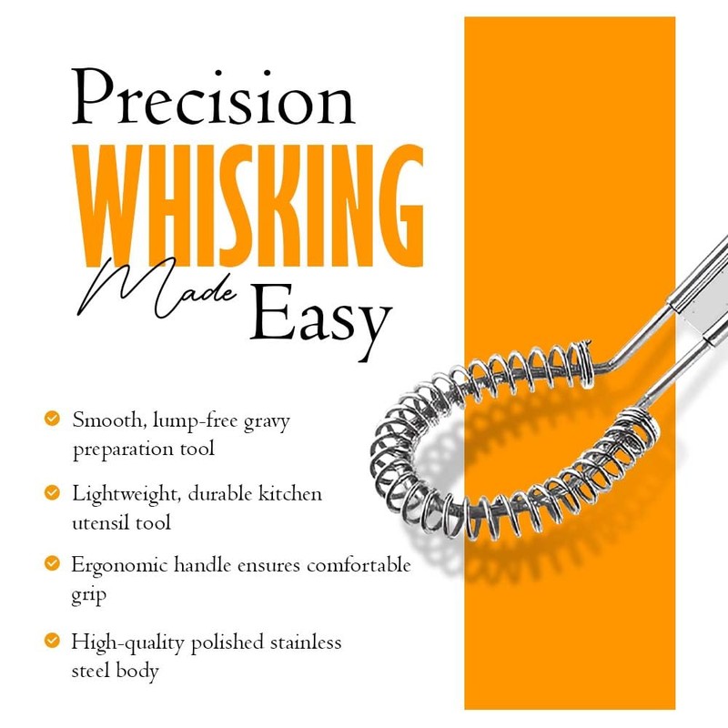Egg Wisk Hand Manual Kitchen Tool Magic Spring Coil Egg