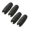 FOMIYES 4pcs Electronic Foot File Replacement Roller Heads Extra Coarse