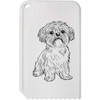 Azeeda 'Shih Tzu Dog Sitting' Plastic Ice Scraper (IC00040745)