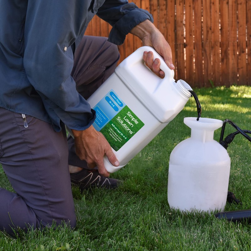 Advanced 16-4-8 Lawn Fertilizer - Liquid Lawn Food Spring &