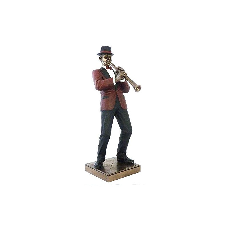 Jazz Music Sculpture Clarinet Collection 'Le Monde du Jazz' -