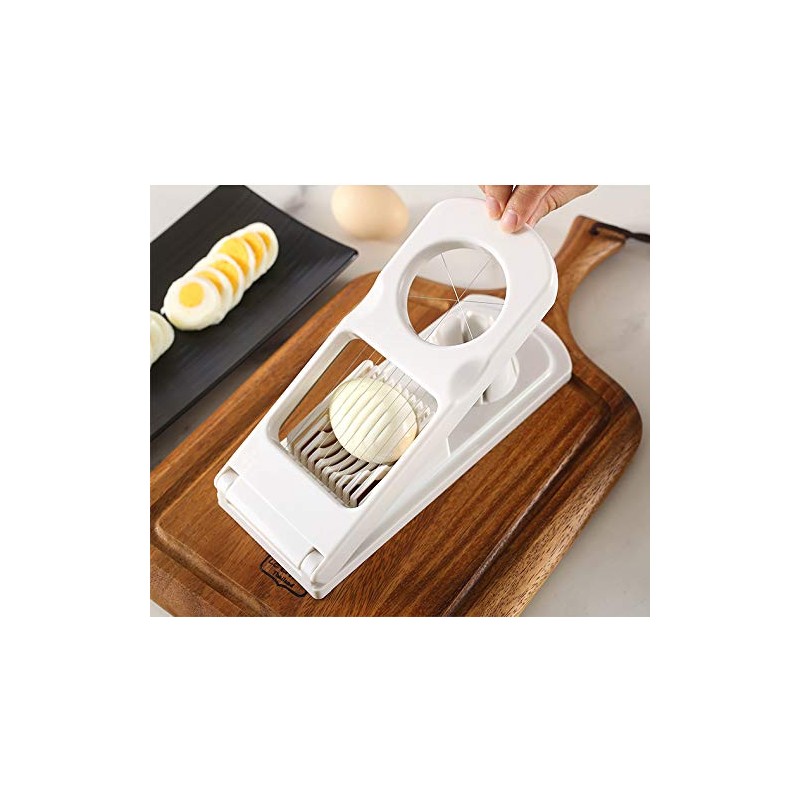 WOIWO 1 PCS Multi-Function Egg Cutter Fancy Split Songhua Egg