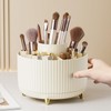 360° Rotate Makeup Brush Holder Organizer, Makeup Organizers Countertop, Makeup