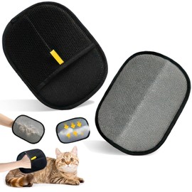 Generisch Pack of 2 Pet Hair Remover Gloves, Fur Magnetic Glove, Hair Removal Glove for Pets, Pet Hair Remover Glove for Dogs and Cats