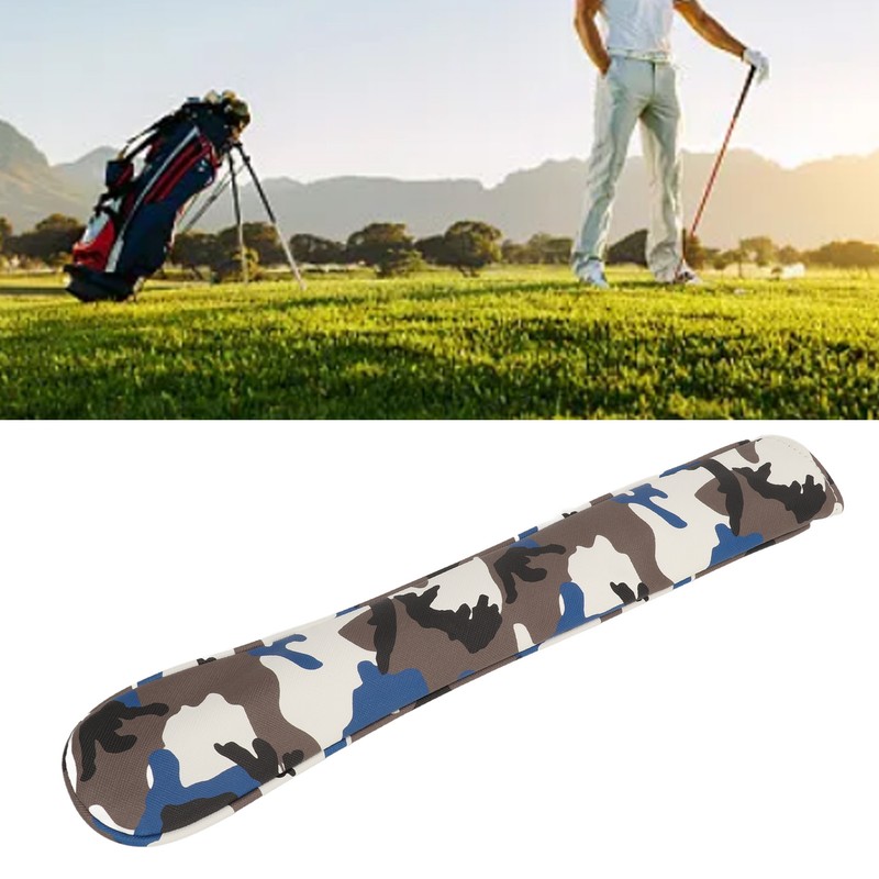 Golf Alignment Stick Cover Waterproof Thickened Plush Camo Pattern Alignment