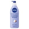 NIVEA Irresistibly Smooth Body Lotion (400ml), 72H Hydration NIVEA Moisturiser