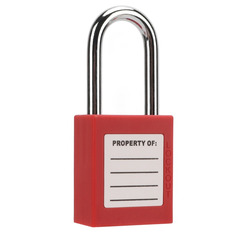 Lockout Tagout Valve Lock with Safety Padlock Heatproof Impact Resistant
