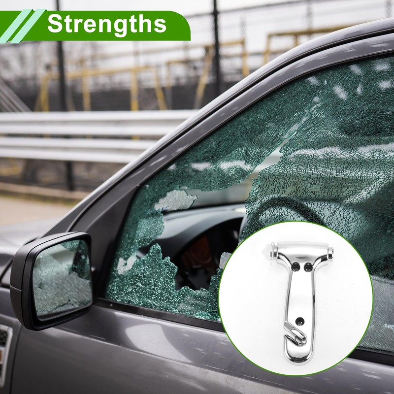 HOPESPANNER Universal Car Safety Hammer Glass Breaker Urgent Escape Tool