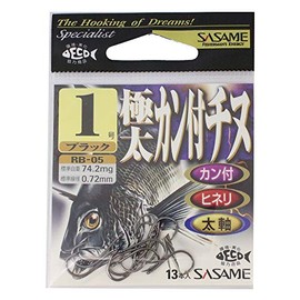 SASAME RB-05 Chin with Thick Can, Black, No. 1