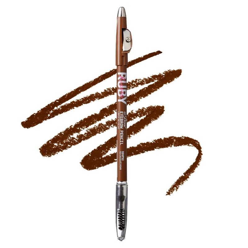 Ruby Kisses GoBrow Eyebrow Pencil, Sharpenable, Longwear, Long Lasting Eyebrow