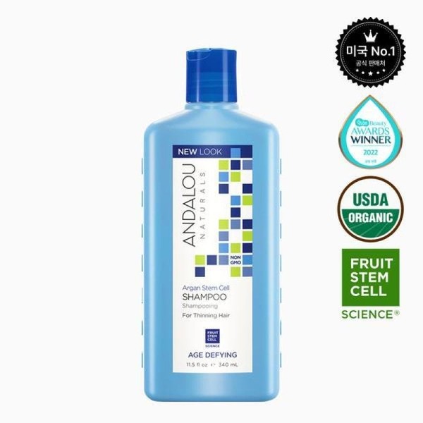 Andalou Today's Departure Argan Stem Cell Sensitive Scalp Shampoo 340ml