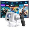 [Auto Focus/Keystone] Salange Native 1080P Smart Projector 4K Support,Mini Projector