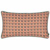 Wylder Tropics Onika Rectangular Geometric Piped Cushion Cover