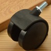 STOBOK 4pcs Office Chair Wheels, 1.5 Inch Swivel Caster for