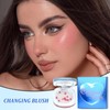 Creme Blush Makeup - Transparent Lip Balm Creme Blush |