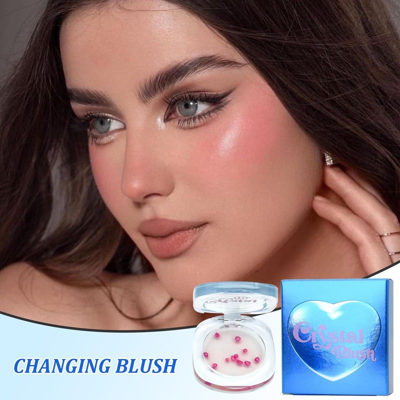Creme Blush Makeup - Transparent Lip Balm Creme Blush |