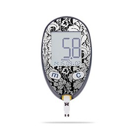 MightySkins Skin Compatible with Abbott Freestyle Freedom Lite - Floral Retro | Protective, Durable, and Unique Vinyl Decal wrap Cover | Easy to Apply, Remove, and Change Styles | Made in The USA