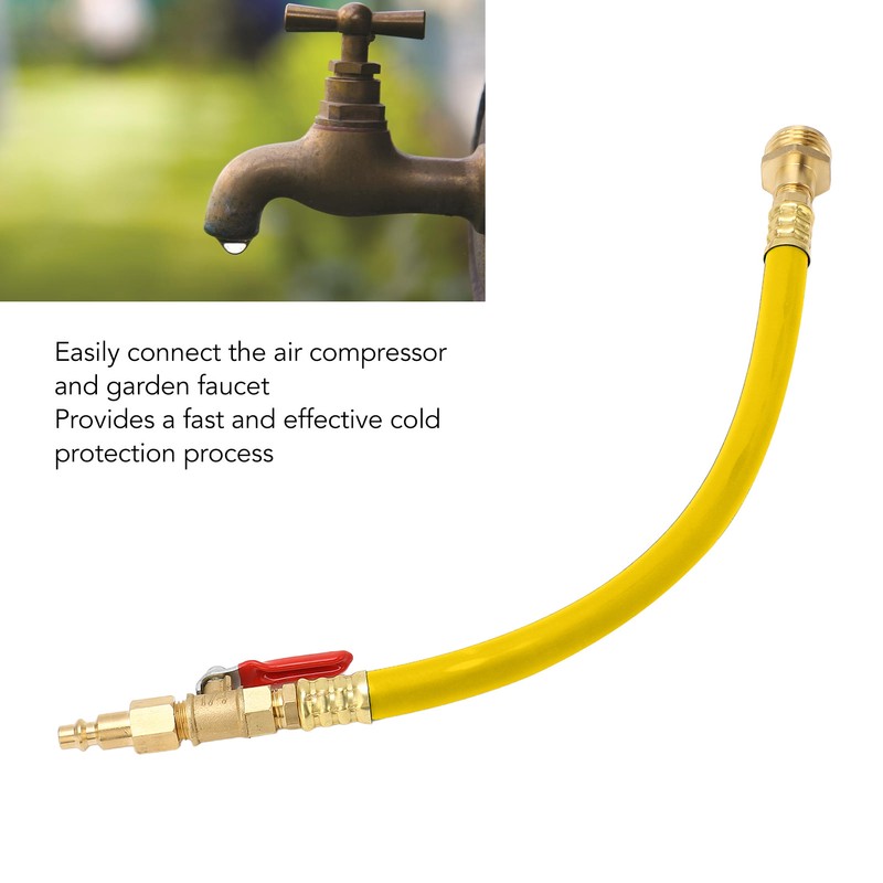 RV Winterizing Kit with Quick Connect Plug and Shut Off