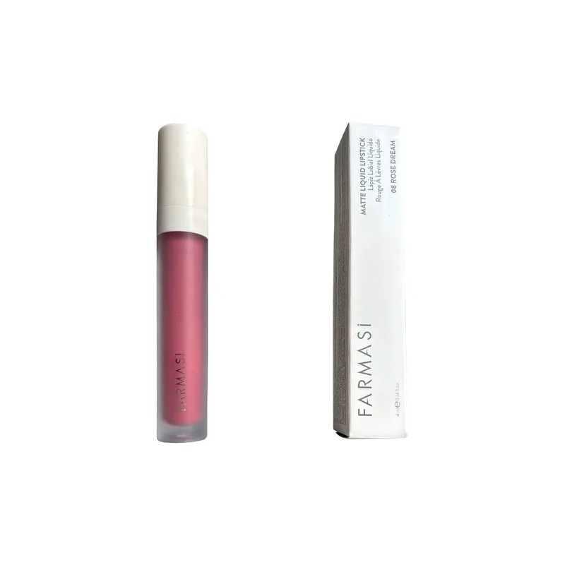 Labial Líquido Mate Farmasi 8 Hrs Duracion No Reseca Ligero