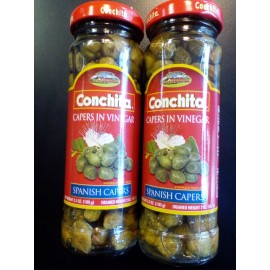 Conchita Capers In Vinegar, Spanish Capers, Product Of Spain 2x 3.5 Oz each NEW