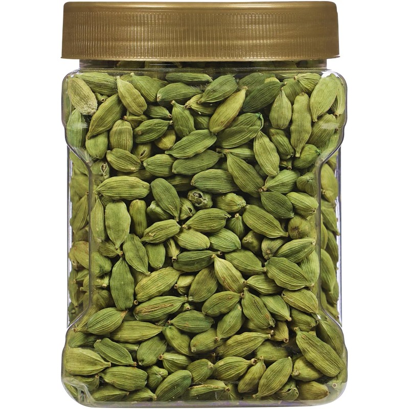Rani Green Cardamom Pods Spice (Hari Elachi) 14oz (400g) PET