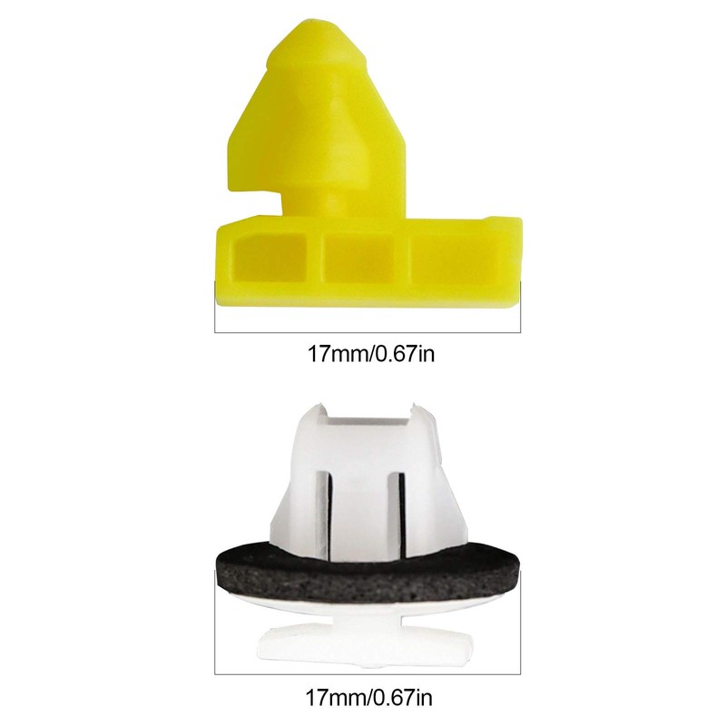 Create idea Pack of 40 Car Wheel Arch Trim Clips