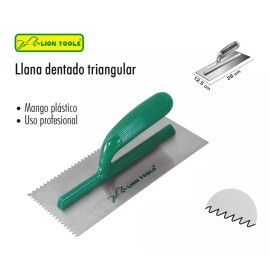 Lion Tools Llana Mango Plastico Canto Dentado