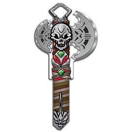 Lucky Line Key Shapes, Medieval BATTLE AXE - House Key Blank, SC1, 1 key (B143S)