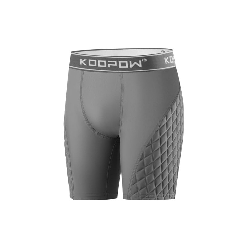 KOOPOW Adult Padded Sliding Shorts Men Slider Shorts Sliding Pads