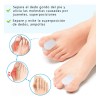 Kit 23 Piezas Corrector Juanetes Separadores Silicona Para Dedos Pie